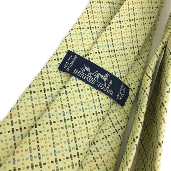 509132S Hermes Tie Multicolor 100% Silk - Picture 2 of 8